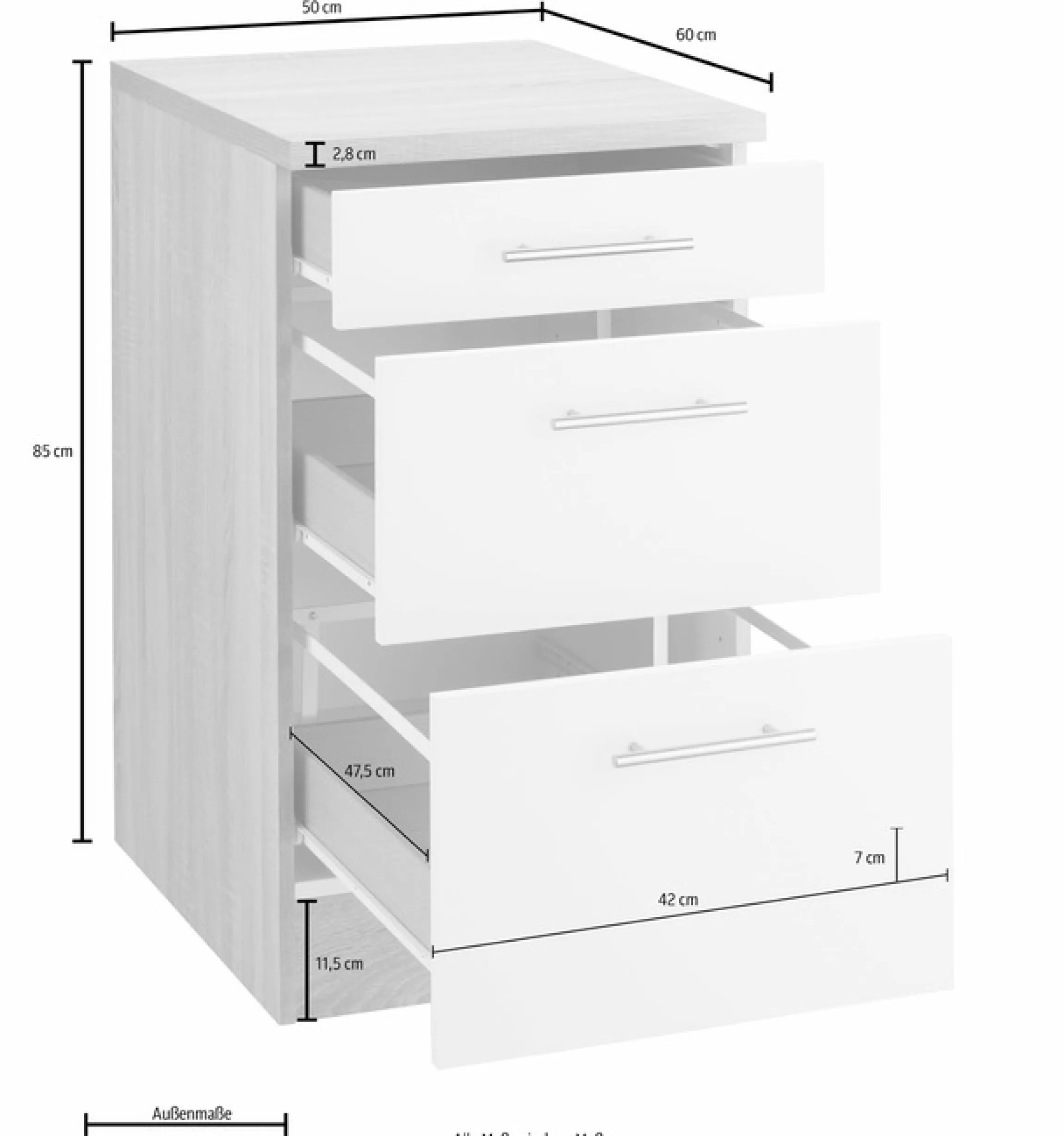 OPTIFIT Unterschrank »Kalmar« , Breite 50 cm