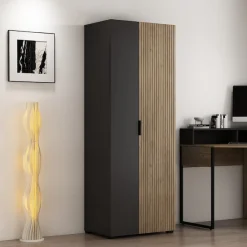 OTTO home Aktenschrank »ASPEA-AS1T5F« Set,Mehrzweckschrank, modernes Design mit Akustikpaneel-Optik