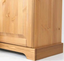 OTTO home Backofen/Kühlumbauschrank »Rügen« Breite 127 cm, Kiefer massiv, Nische für Kühlschrank