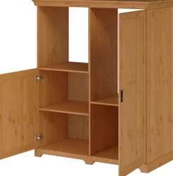 OTTO home Backofen/Kühlumbauschrank »Rügen« Breite 127 cm, Kiefer massiv, Nische für Kühlschrank