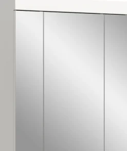 OTTO home Badezimmerspiegelschrank »MAOI, mit 3 Spiegeltüren, in verschiedenen Ausführungen erhältlich« Badmöbel, Badschrank, Schrankspiegel, Spiegel, Bad, Badezimmer