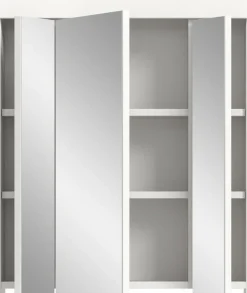 OTTO home Badezimmerspiegelschrank »MAOI, mit 3 Spiegeltüren, in verschiedenen Ausführungen erhältlich« Badmöbel, Badschrank, Schrankspiegel, Spiegel, Bad, Badezimmer