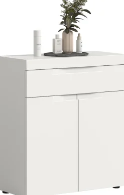 OTTO home Badkommode »MAOI, Breite 75 cm, 2 Türen, 1 Schubkasten, 2 Fächer« Badezimmerschrank, Schrank, Kommode, Midischrank, Bad, Badezimmer