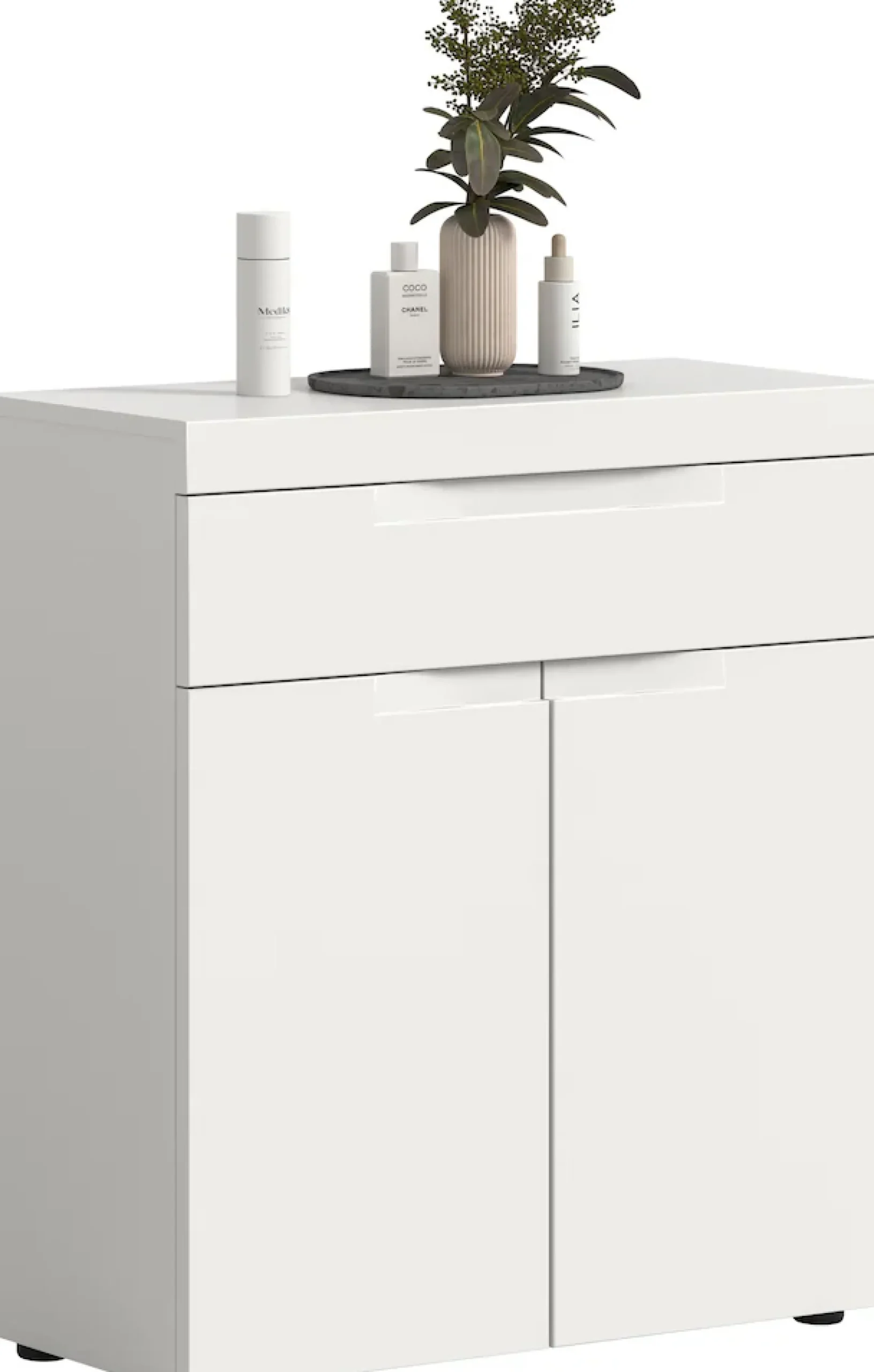 OTTO home Badkommode »MAOI, Breite 75 cm, 2 Türen, 1 Schubkasten, 2 Fächer« Badezimmerschrank, Schrank, Kommode, Midischrank, Bad, Badezimmer