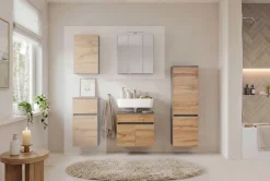 OTTO home Badmöbel-Set »BOZEN, 2-tlg. Unterbecken-Set - Midischrank«