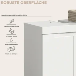 OTTO home Badmöbel-Set »MAOI, 4-teilige Badkombination, hochwertige MDF Front«
