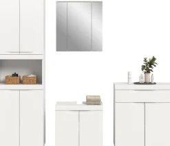 OTTO home Badmöbel-Set »MAOI, 4-teilige Badkombination, hochwertige MDF Front«