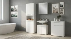 OTTO home Badmöbel-Set »MAOI, 4-teilige Badkombination, hochwertige MDF Front«