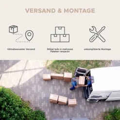 OTTO home Badmöbel-Set »MAOI, 3-teilige Badkombination, hochwertige MDF Front«