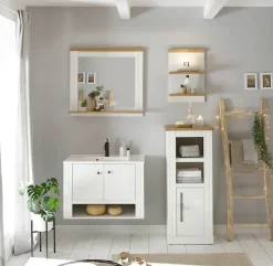 OTTO home Badmöbel-Set »WESTMINSTER, Bad im Landhausstil, 4-teiliges Badezimmer« 4 Stk. tlg.