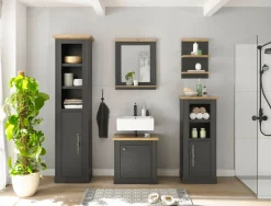 OTTO home Badmöbel-Set »WESTMINSTER, Bad im Landhausstil, 5-teiliges Badezimmer« 5 Stk. tlg.