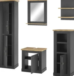 OTTO home Badmöbel-Set »WESTMINSTER, Bad im Landhausstil, 5-teiliges Badezimmer« 5 Stk. tlg.