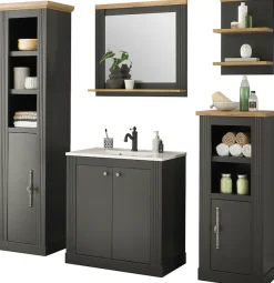 OTTO home Badmöbel-Set »WESTMINSTER, Bad im Landhausstil, 5-teiliges Badezimmer« 5 Stk. tlg.