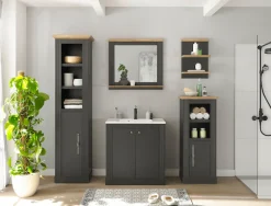 OTTO home Badmöbel-Set »WESTMINSTER, Bad im Landhausstil, 5-teiliges Badezimmer« 5 Stk. tlg.