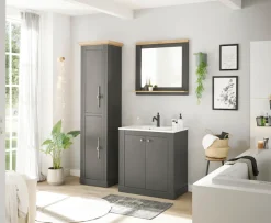 OTTO home Badmöbel-Set »WESTMINSTER, Bad im Landhausstil, 3-teiliges Badezimmer« 3 Stk. tlg.