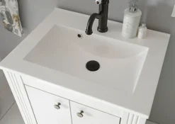 OTTO home Badmöbel-Set »WESTMINSTER, Bad im Landhausstil, 2-teiliges Badezimmer« 4 Stk. tlg.
