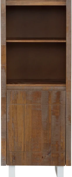 OTTO home Bücherregal »Lagos« aus schönem massivem Kiefernholz, grifflos, Breite 55 cm