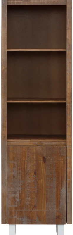 OTTO home Bücherregal »Lagos« aus schönem massivem Kiefernholz, grifflos, Breite 55 cm