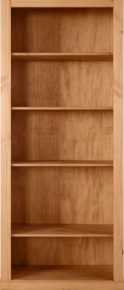 OTTO home Bücherregal »Liotta« mit 4 verstellbare Einlegeböden, aus massivem Kiefernholz