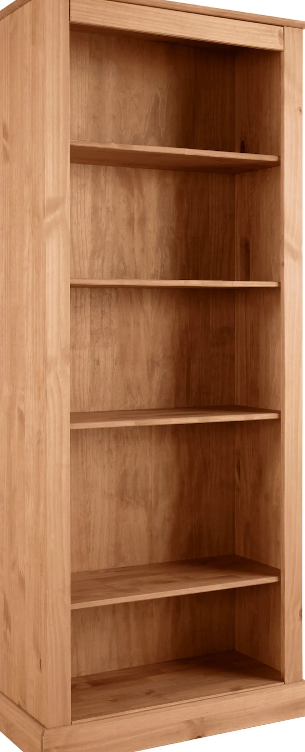 OTTO home Bücherregal »Liotta« mit 4 verstellbare Einlegeböden, aus massivem Kiefernholz