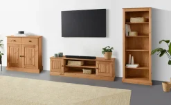 OTTO home Bücherregal »Liotta« mit 4 verstellbare Einlegeböden, aus massivem Kiefernholz