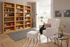 OTTO home Bücherwand »Bergen« aus schönem massivem Kiefernholz, 3 tlg.