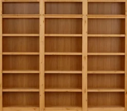OTTO home Bücherwand »Bergen« aus schönem massivem Kiefernholz, 3 tlg.