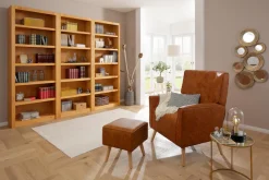 OTTO home Bücherwand »Bergen« aus schönem massivem Kiefernholz, 3 tlg.