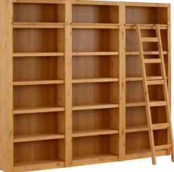 OTTO home Bücherwand »Bergen« aus schönem massivem Kiefernholz, 3 tlg.