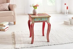 OTTO home Beistelltisch handgearbeitet und handbemalt