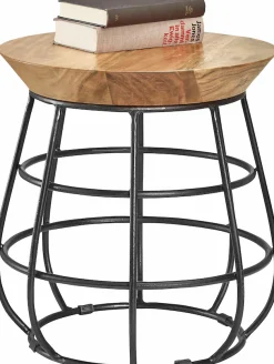 OTTO home Beistelltisch mit Metall-Gestell