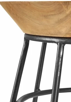 OTTO home Beistelltisch mit Metall-Gestell