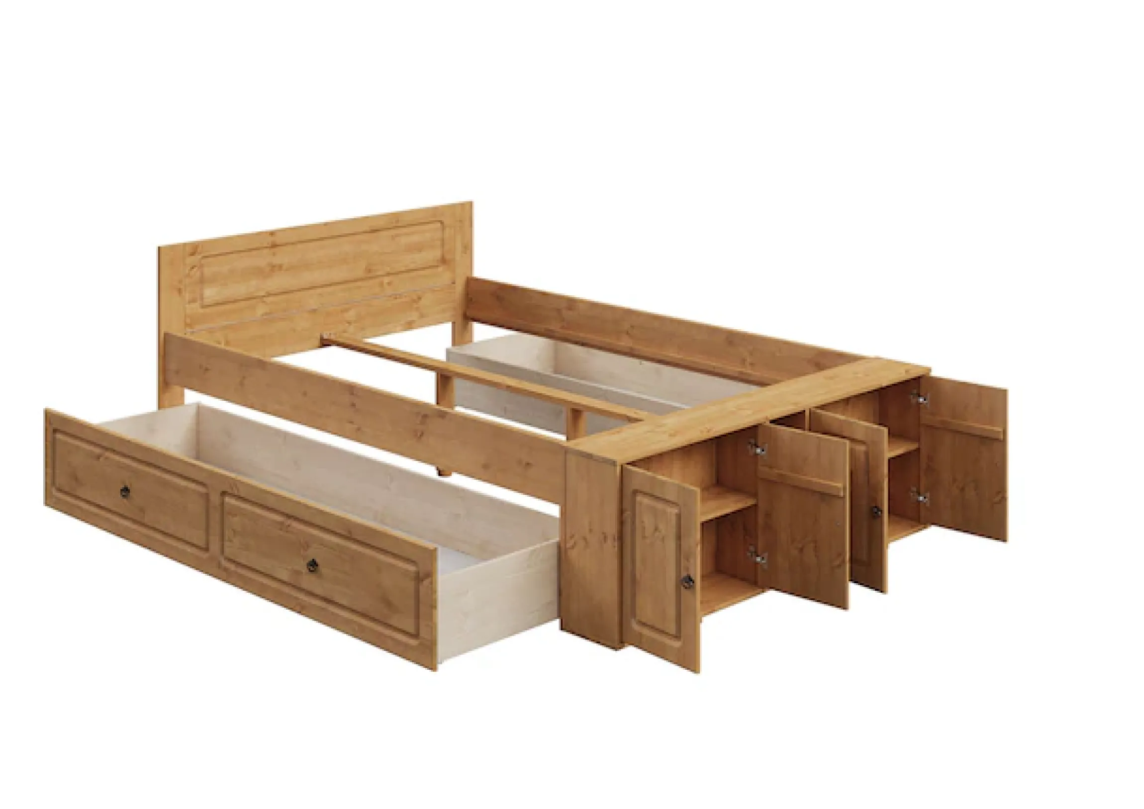 OTTO home Bettschubkasten »Paula« 1 Stk. tlg. aus massiver Kiefer, passend für gleichnamiges Bett, FSC®
