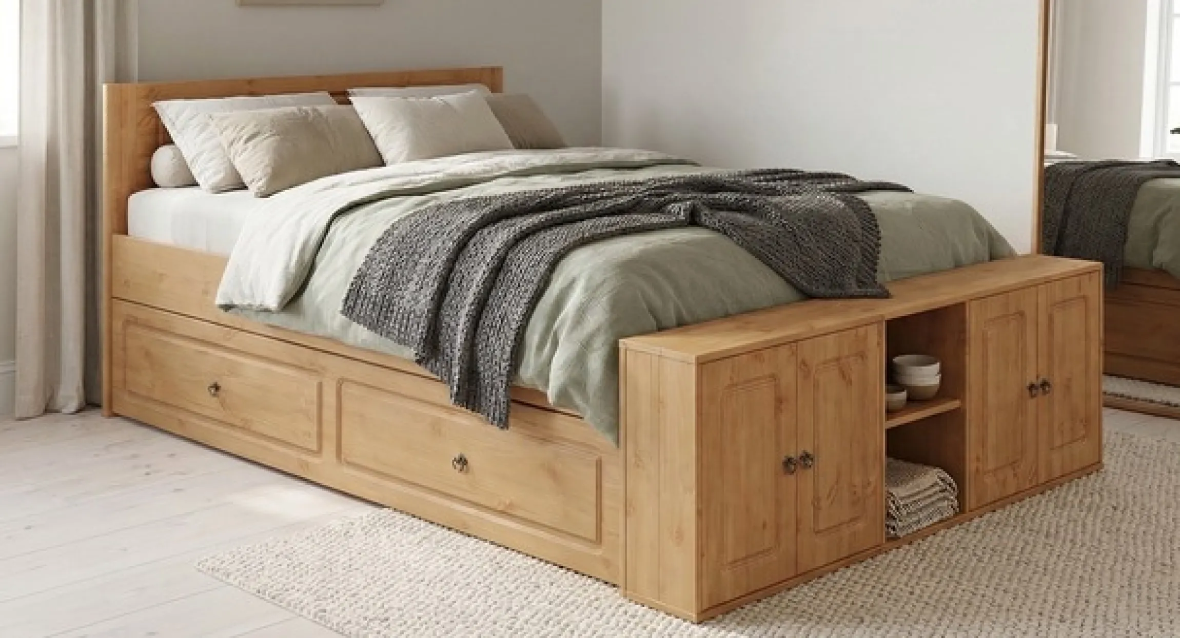 OTTO home Bettschubkasten »Paula« 1 Stk. tlg. aus massiver Kiefer, passend für gleichnamiges Bett, FSC®
