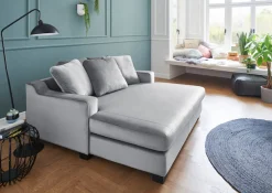 OTTO home Big-Sofa »Nobel« Megasessel, Loveseat, inkl. 5 Rückenkissen, frei im Raum stellbar