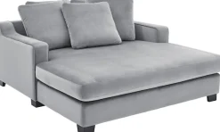 OTTO home Big-Sofa »Nobel« Megasessel, Loveseat, inkl. 5 Rückenkissen, frei im Raum stellbar