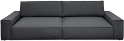 OTTO home Big-Sofa »SHERWOOD XXL Leinenoptik, Big-Sofa (316cm), extra tief (95 cm)« bequemer Sitzkomfort, Cord u. Leinenoptik, Kedernaht