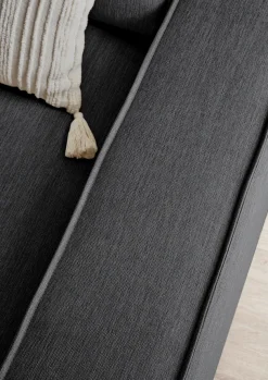 OTTO home Big-Sofa »SHERWOOD XXL Leinenoptik, Big-Sofa (316cm), extra tief (95 cm)« bequemer Sitzkomfort, Cord u. Leinenoptik, Kedernaht