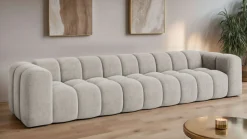 OTTO home Big-Sofa »XL KALLIE Design-Sofa mit Steppung, Bubble-Optik, Breite 340 cm« moderne Steppung, hoher Sitzkomfort und modernes Design