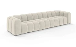 OTTO home Big-Sofa »XL KALLIE Design-Sofa mit Steppung, Bubble-Optik, Breite 340 cm« moderne Steppung, hoher Sitzkomfort und modernes Design