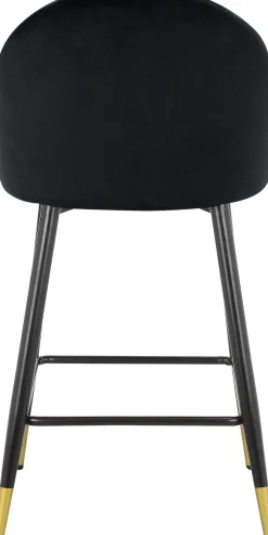 OTTO home Bistrostuhl »Embrosse« () 2 Stk.mit Sitz und Rücken gepolstert, in schönem Velourstoff, Sitzhöhe 65 cm