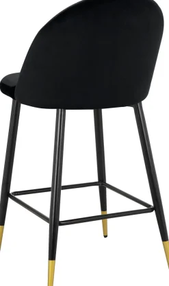OTTO home Bistrostuhl »Embrosse« () 2 Stk.mit Sitz und Rücken gepolstert, in schönem Velourstoff, Sitzhöhe 65 cm
