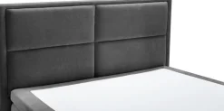 OTTO home Boxspringbett »FYNNA Polsterbett mit Bettkasten & 7-Zonen-Taschenfederkernmatratze H3« mit 7 cm Komfortschaum-Topper, Chenille-Bezug, Liegefläche 140x200 cm