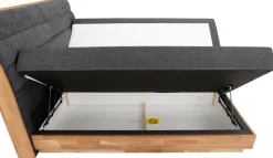 OTTO home Boxspringbett »Jenna« ohne LED-Beleuchtung, mit zertifizierten, recycelten Bezugsstoffen