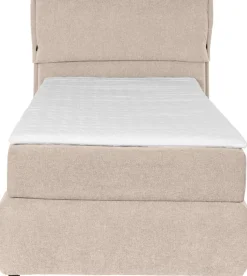 OTTO home Boxspringbett »Jenson« in 4 Farben, 4 Breiten, 3 Matratzenarten in 2 Härtegraden, Topper