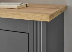 OTTO home Büromöbel-Set »Westminster, wohnliches Home-Office, Büro in zwei Farben verfügbar« Set, 2 tlg. enthält Sekretär und Stauraumschrank im Landhausstil, mit Kabelkanal