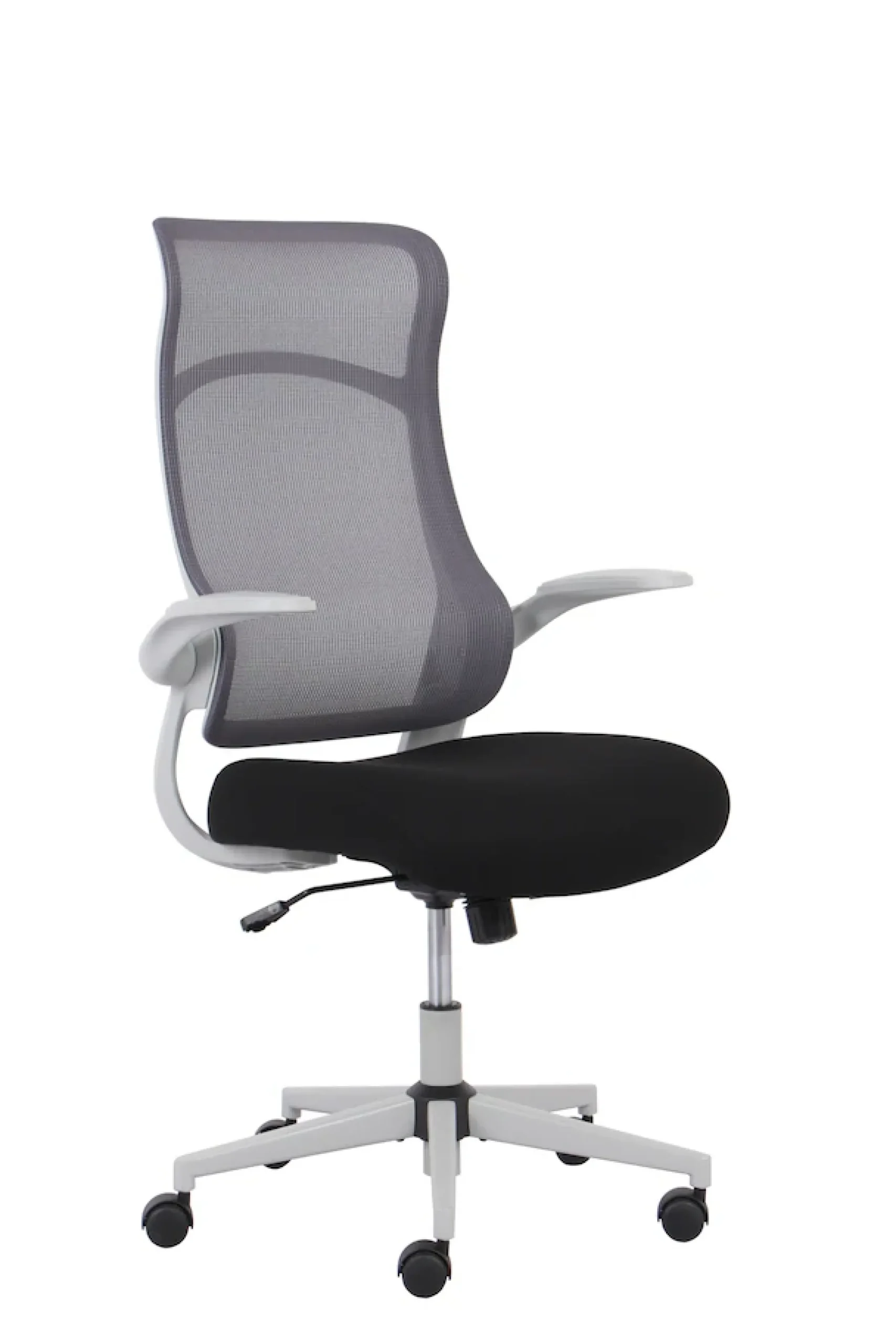 OTTO home Bürostuhl »Toico, Design-Schreibtischstuhl,« () ergonomische Rückenlehne, Lendenwirbelstütze & klappbaren Armlehnen