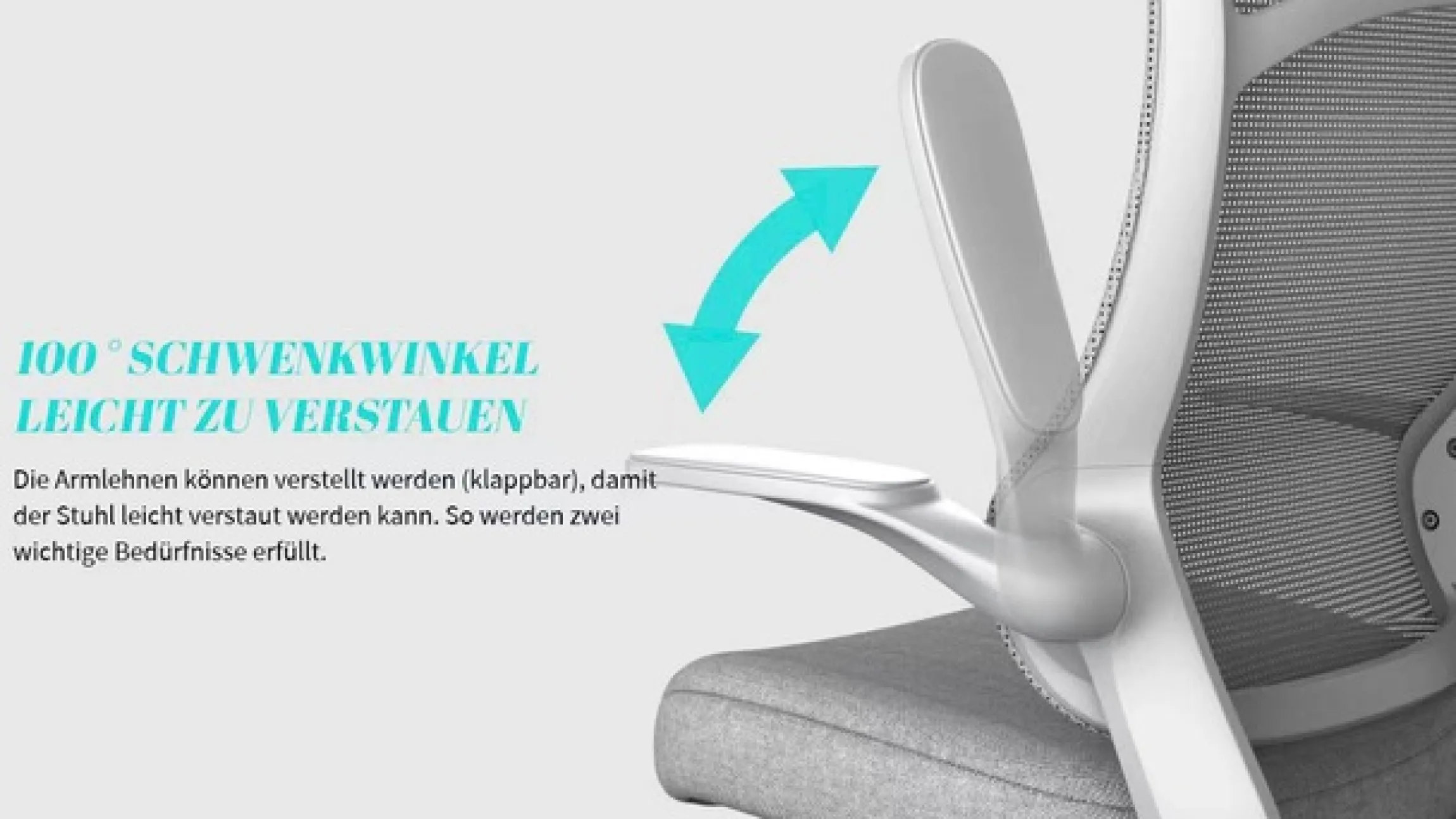 OTTO home Bürostuhl »Toico, Design-Schreibtischstuhl,« () ergonomische Rückenlehne, Lendenwirbelstütze & klappbaren Armlehnen