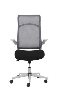 OTTO home Bürostuhl »Toico, Design-Schreibtischstuhl,« () ergonomische Rückenlehne, Lendenwirbelstütze & klappbaren Armlehnen
