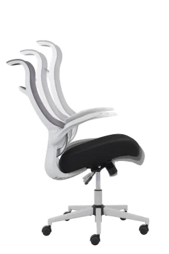 OTTO home Bürostuhl »Toico, Design-Schreibtischstuhl,« () ergonomische Rückenlehne, Lendenwirbelstütze & klappbaren Armlehnen